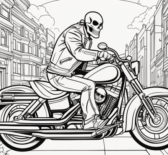 Ghost Rider Coloring Pages: 26 Free Colorings Book