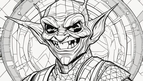 Green Goblin Coloring Pages