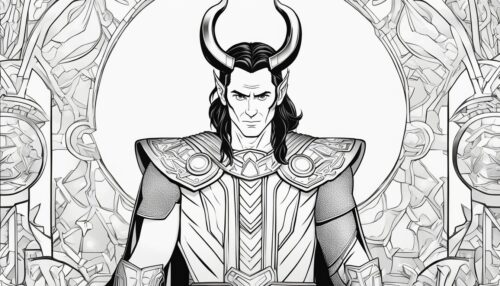 Loki Coloring Pages