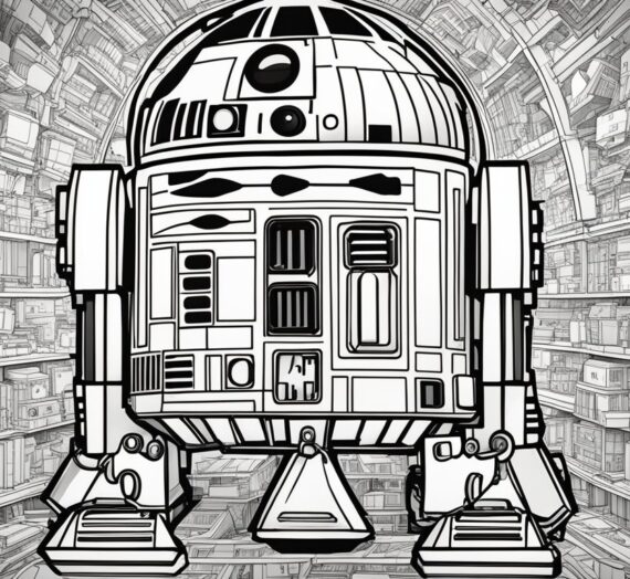 R2-D2 Coloring Pages: 16 Free Colorings Book