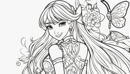 Winx Coloring Pages 